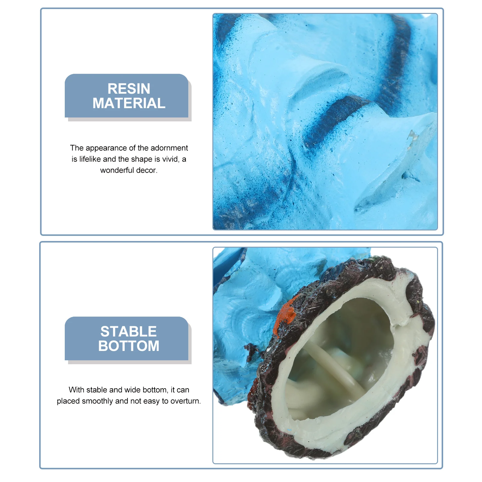 

Aquarium Shell Design Air Stone Tropical Clam Fish Tank Bubble Diffuser Small Aquarium Bubbler Decoration Air Stone