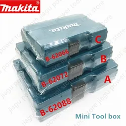 Makita abcミニツールボックスケース、ツールケース、makpacコネクタ、便利な収納ボックス、B-62066、B-62072、B-62088ツールボックス