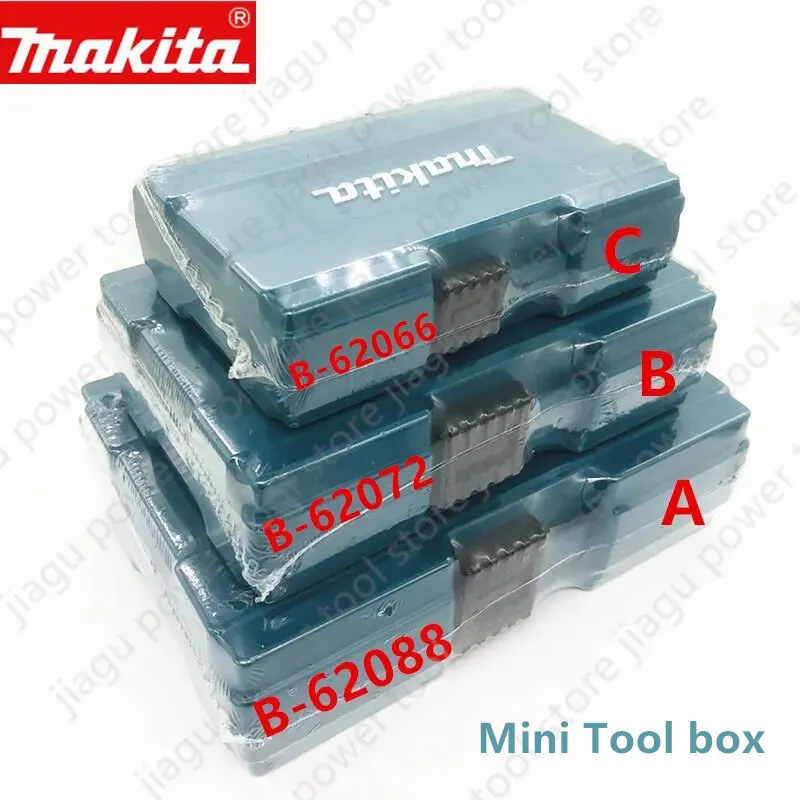 Makita Abc Mini Tool Box Case Ferramentas Mala Conector Makpac Caixa de Armazenamento Conveniente B62066 B-62072 B-62088 Toolbox