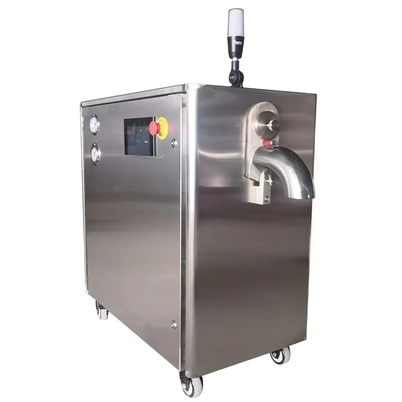 Dry Ice Rice Making Machine Granulator Hydraulic Press Pelletizer Customized 30kg h Mini Desktop For Laboratory Sample Storage
