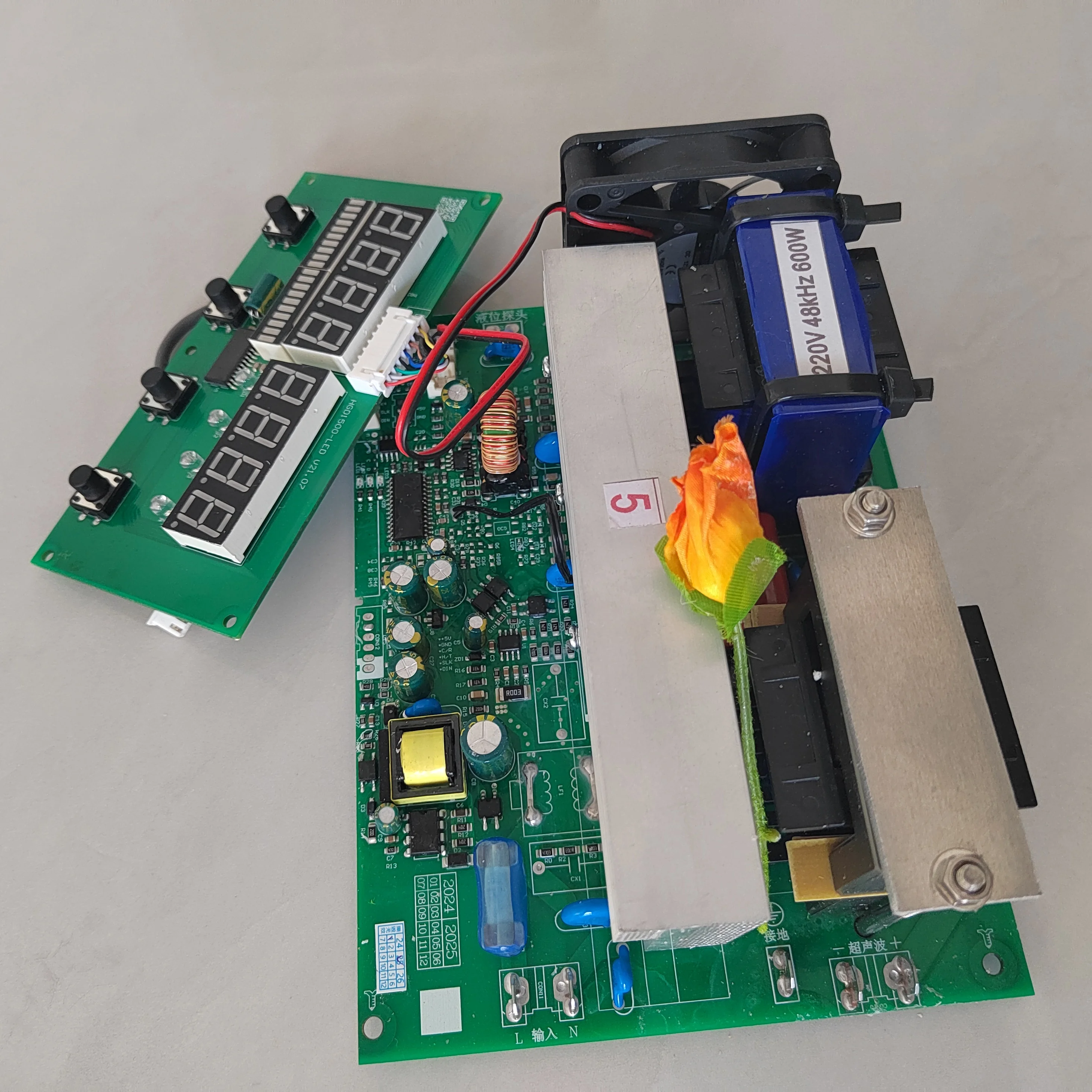 

25KHZ 200W Ultrasonic Cleaner PCB Driver Boards Circuit Board With Display Board