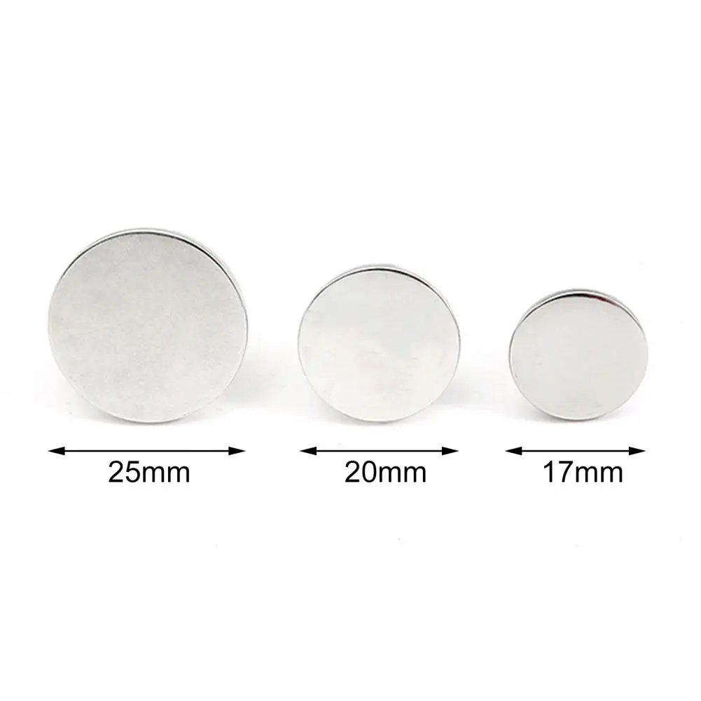 Curtain Weight Magnet Strong Alloy Curtain Magnet Closure for Bathroom Shower Curtains Prevent Light Leaking Holdback Button