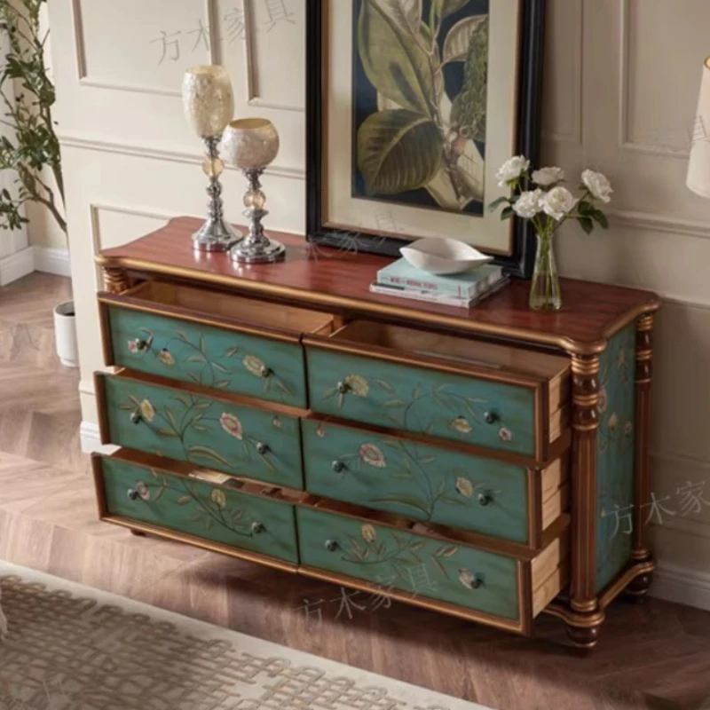 6-tier Sideboard Buffet Storage Shelf Locker Organizer Shelves Organizer Kitchen Cabinet Showcase Shelf Living Room Furniture