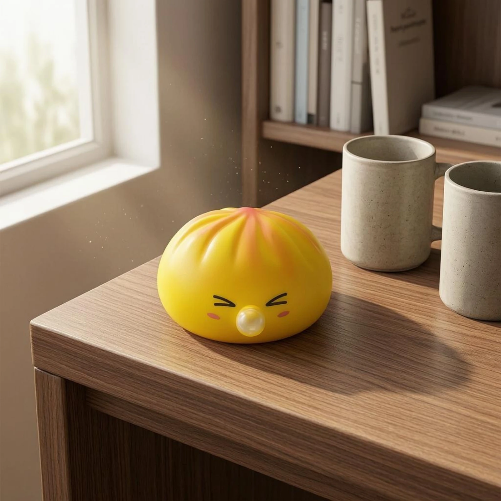 

Steamed Bun Squishy Toy Satisfying Compress Stress Reliever Plaything Kawaii
