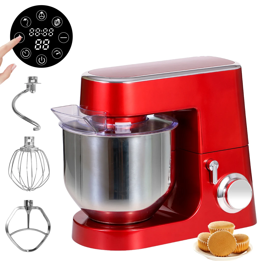 

2026 New ModelCheftronic SM-A03 Heavy Duty 8L Stand xer Professional Electric Food xer Wit Planetary Dough xer for Baking