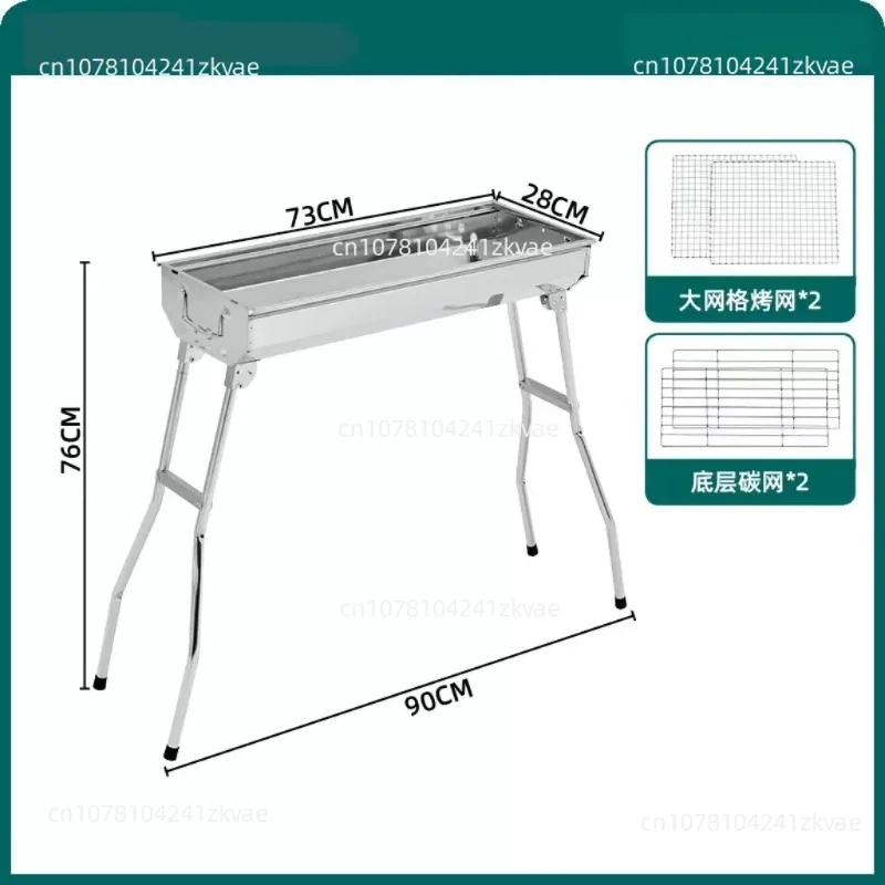 barbecue-au-charbon-de-bois-en-acier-inoxydable-grande-taille-outil-de-cuisson-portable-installation-facile-poignee-pliable