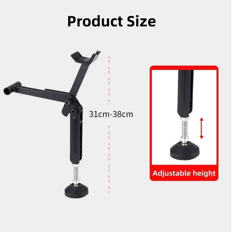 Motorcycle Stand Labor Saving Foldable Wheel Chain Cleaning Maintenance Stand Portable Motorcycle Lift Stand Jack Replacement