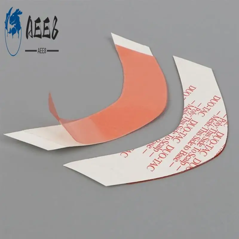 

AEE8-72Pcs/Lot Duo Tac Wig Double Adhesive Tape Super Strong Wig Extension Lace Toupee Invisible Strips C With Slitting Line