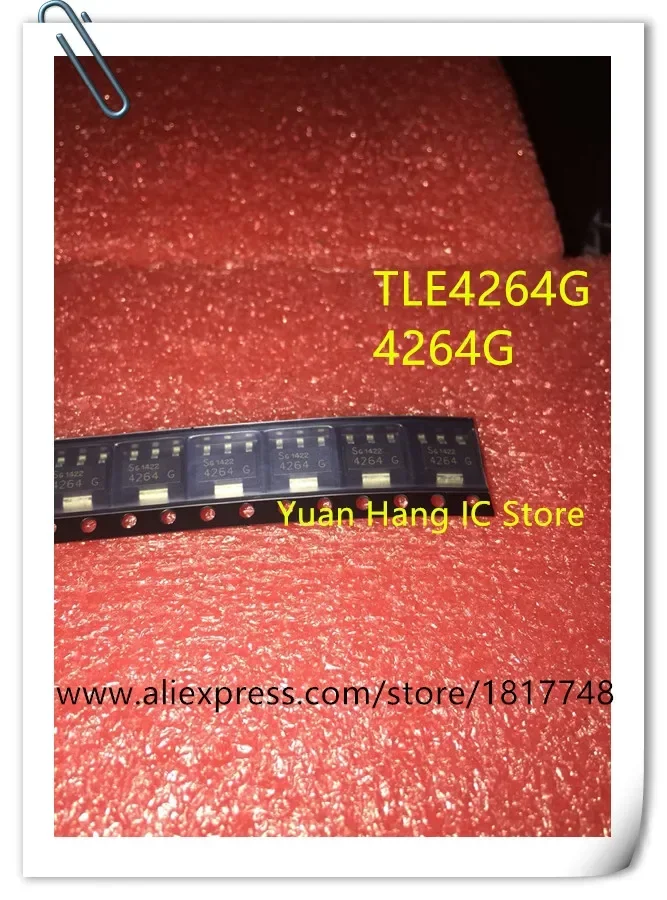 10pcs/lot TLE4264G 4264G 42464 SOT-223  New original Triode voltage regulator linear