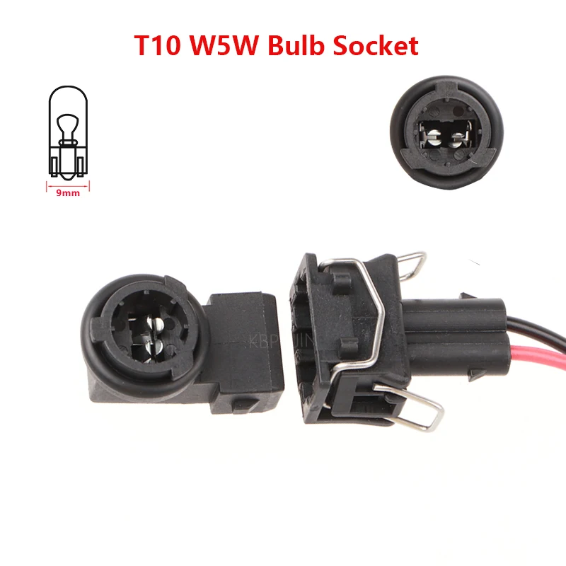 

1x для Vw Golf Jetta Cabrio Passat B4, автомобильный светильник T10 W5W, держатель лампы, разъем, адаптер, аксессуары