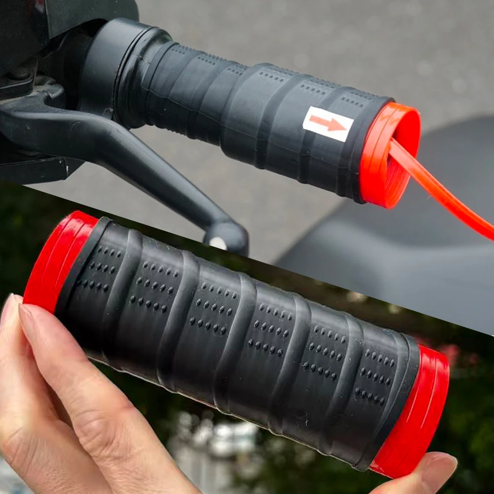 

Motorcycle Silicone Non-Slip Handlebar Cover For KAWASAKI Eliminator 500 se Versys-x 300 Versys 650 1100 KX 65 80 85 230 250 450