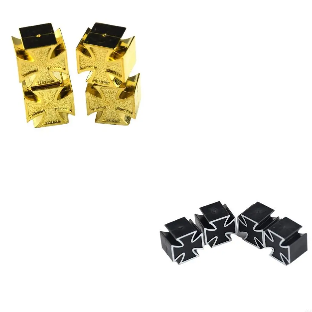 

4PCS Шиновые клапаны штопоры Car Tire Stem Air Caps Dust -Reseps Уникальные стиль шинных воздушных клапанов.