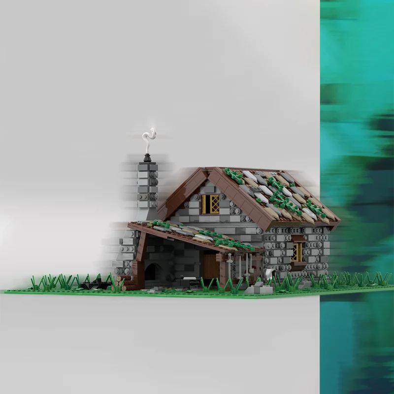 1849 個 MOC 中世の鍛冶城モデルビルディングブロックおもちゃ建設組み立て教育クリスマスギフトレンガ子供の誕生日