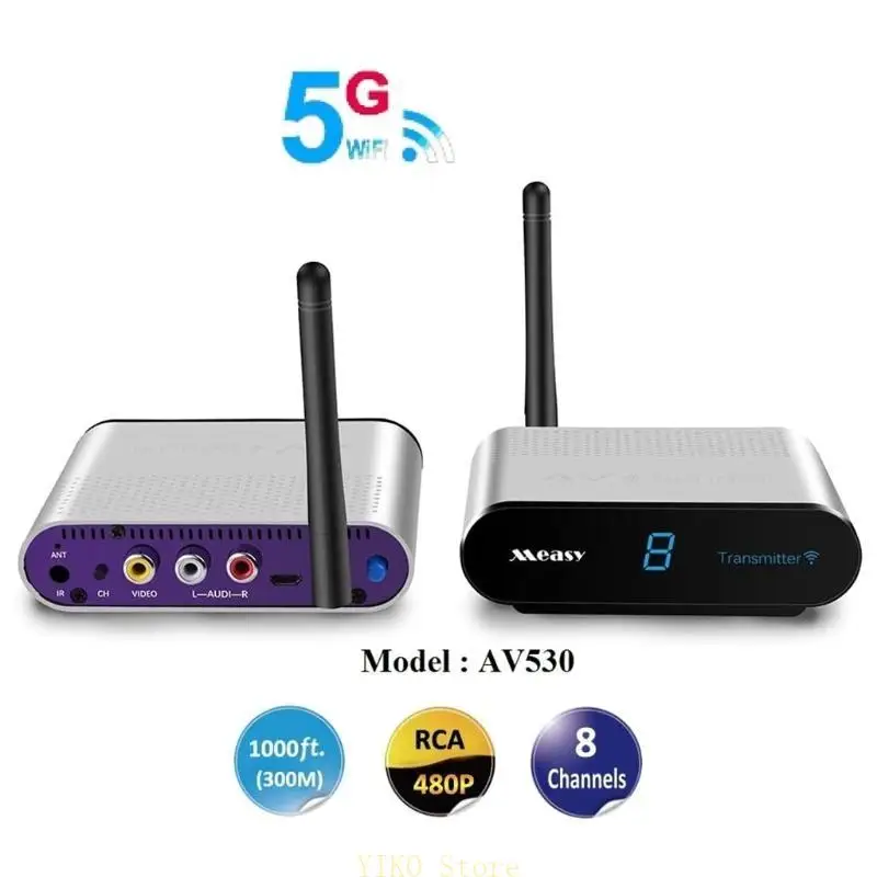 

K32C Wireless Videotransmitter Receiver for Surveillance Cameras Satellite Receivers