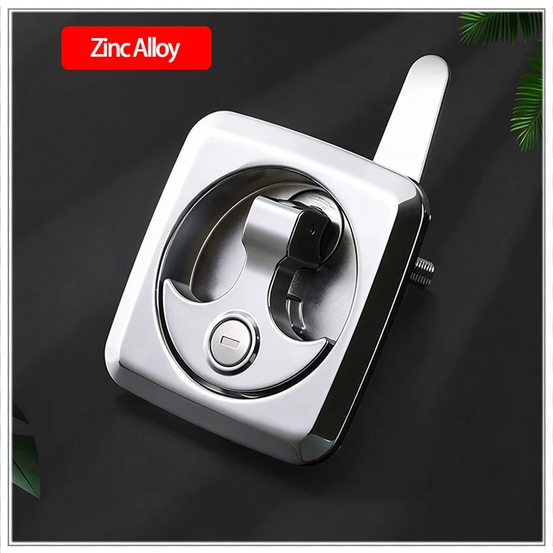 Zinc Alloy Panel Box Lock for Industrial Machinery Marine Cabinet Anti-Theft Special Lock for Equipment