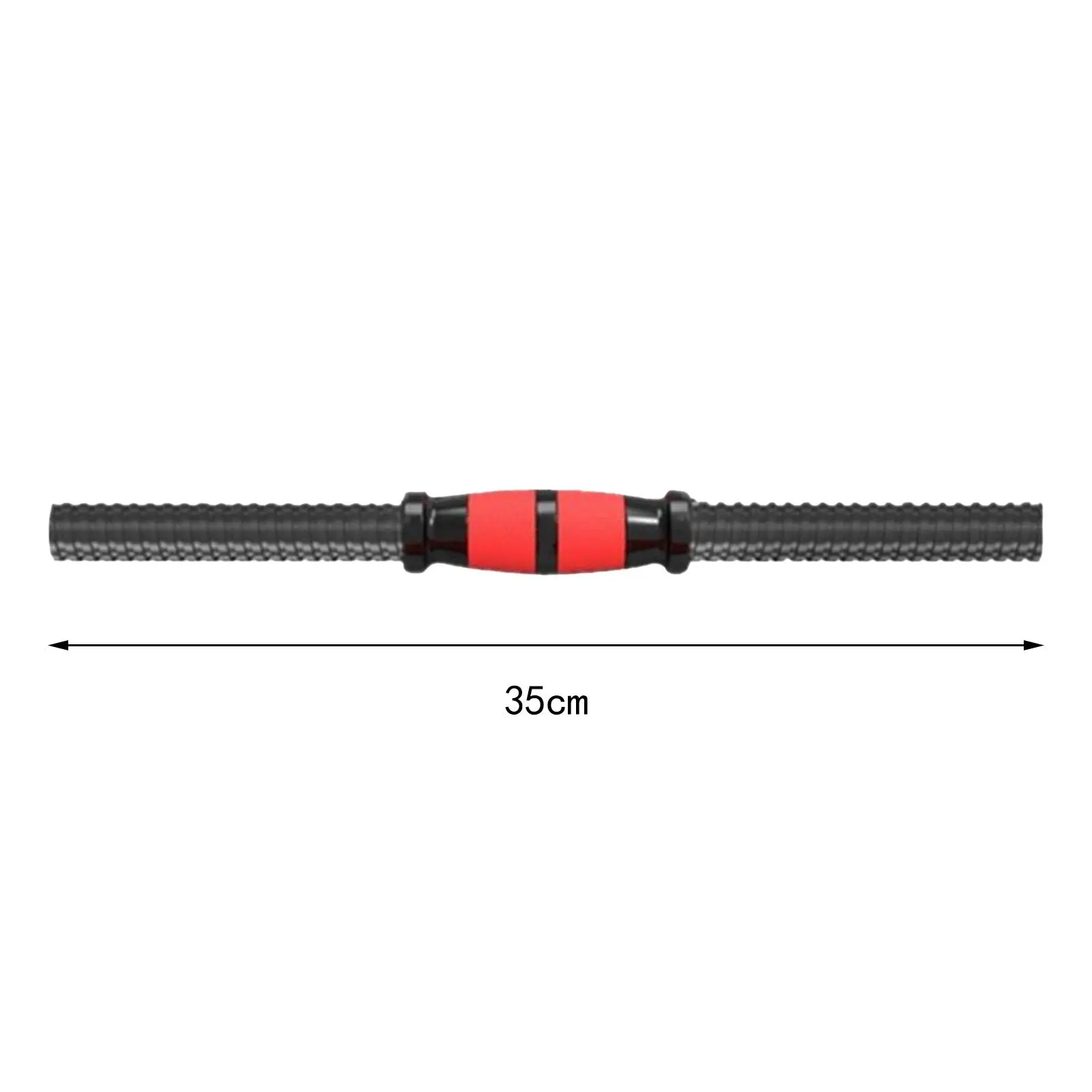 2x manubrio filettato antiscivolo Grip barra bilanciere in acciaio inossidabile per allenamento