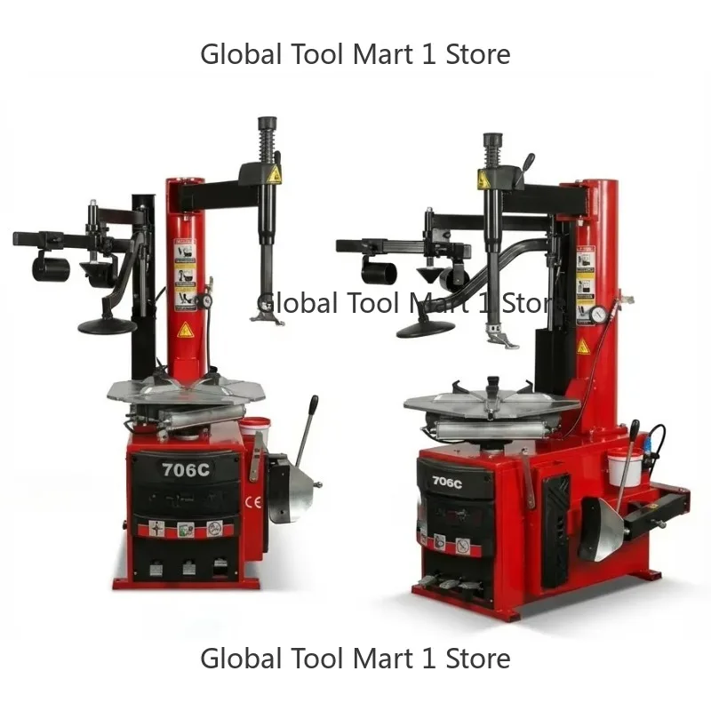 Professional Garage Equipment Set Scissor Car Lift 3D Wheel Aligner Automatic Tire Changer Wheel Balancer Workshop Combo