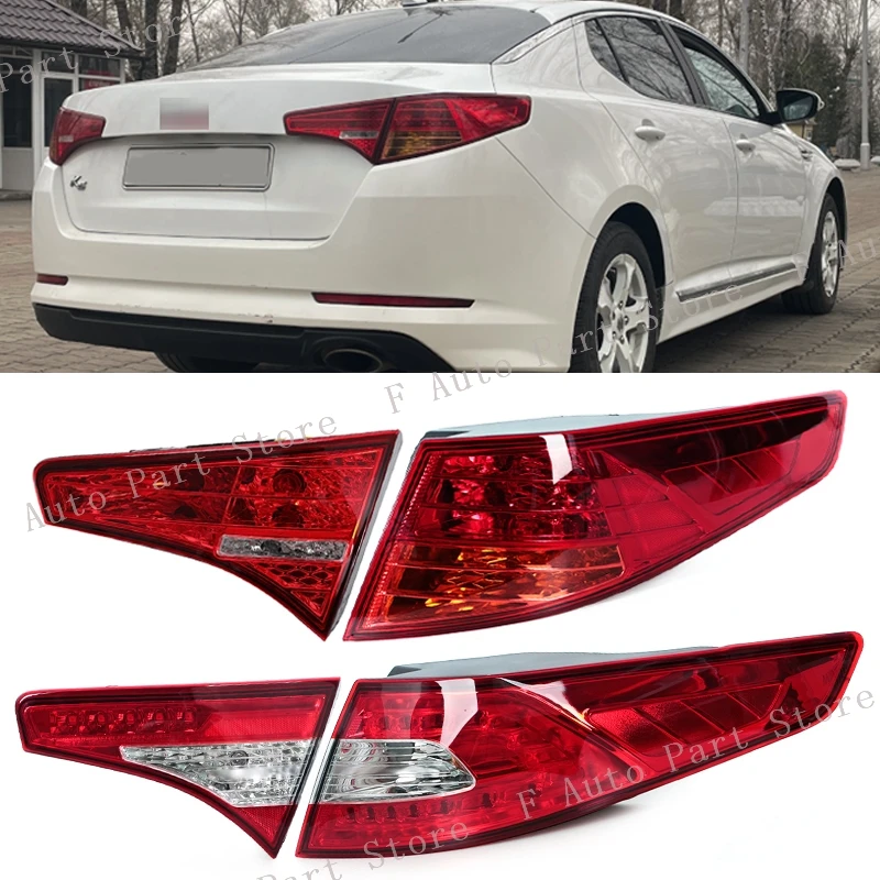 

Taillight For Kia K5 Optima 2011 2012 2013 Rear Bumper Tail Brake Lamp Stop Warming Turn Signal Light