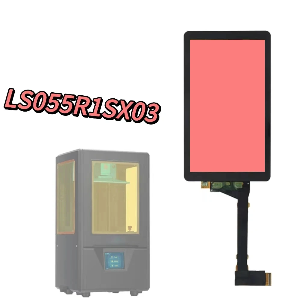 

For ANYCUBIC Photon S / Kelant Photon Light Curing No Backlight LCD Screen LS055R1SX03 2K Display Screen With Glass