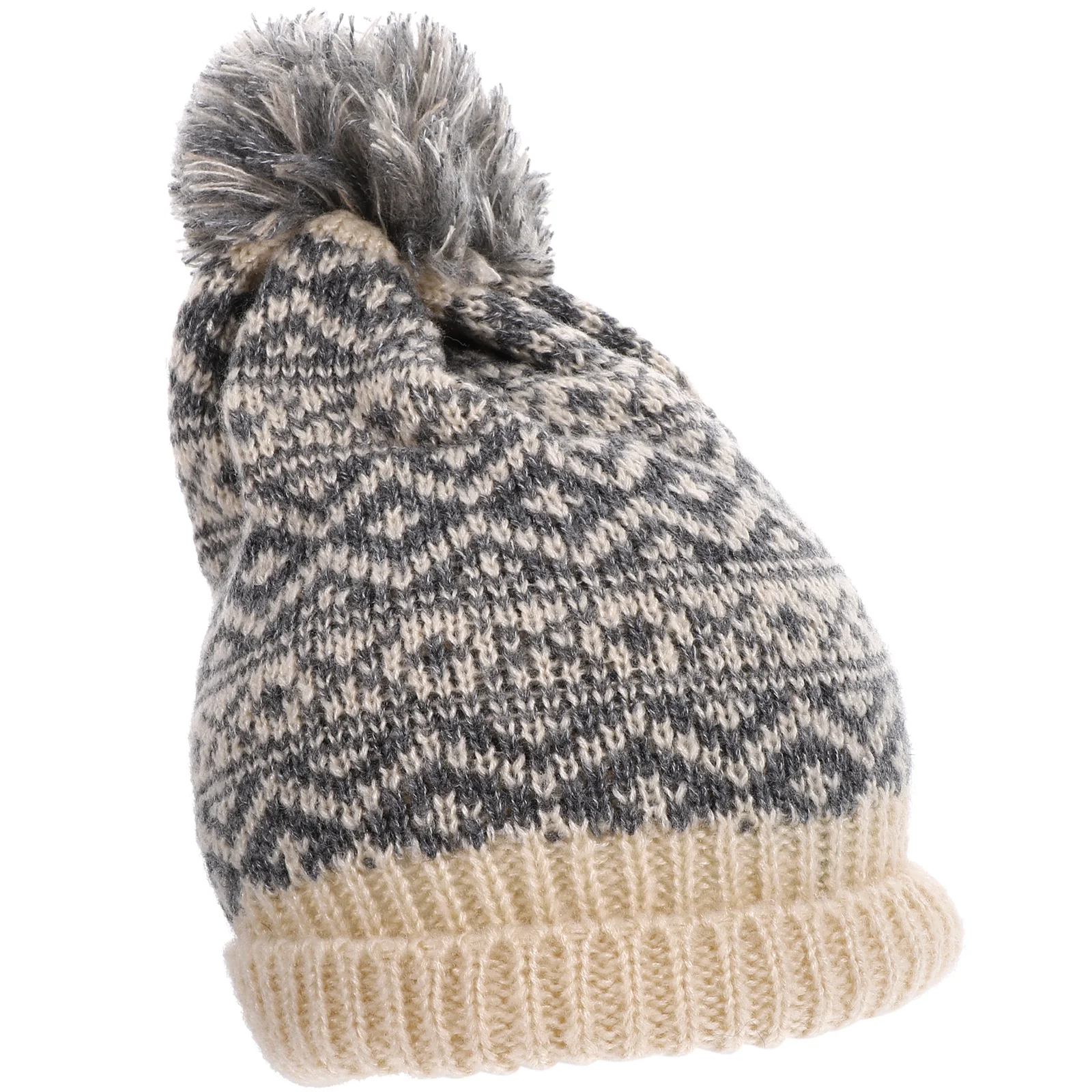 

Winter Warm Beanie Hat Thickened Woolen Knitting Hats Women Casual Thermal Outdoor Cap Ear Warmer Winter Fashion Hat For Women