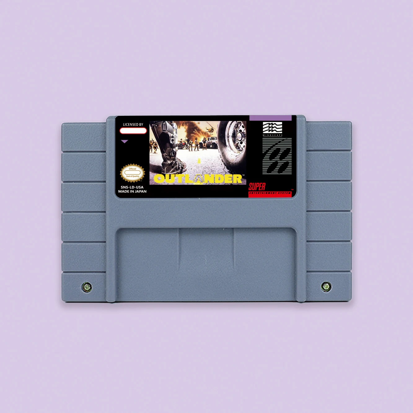 

16-битная игровая карта Outlander для США NTSC, европейская версия PAL, игровая консоль SNES