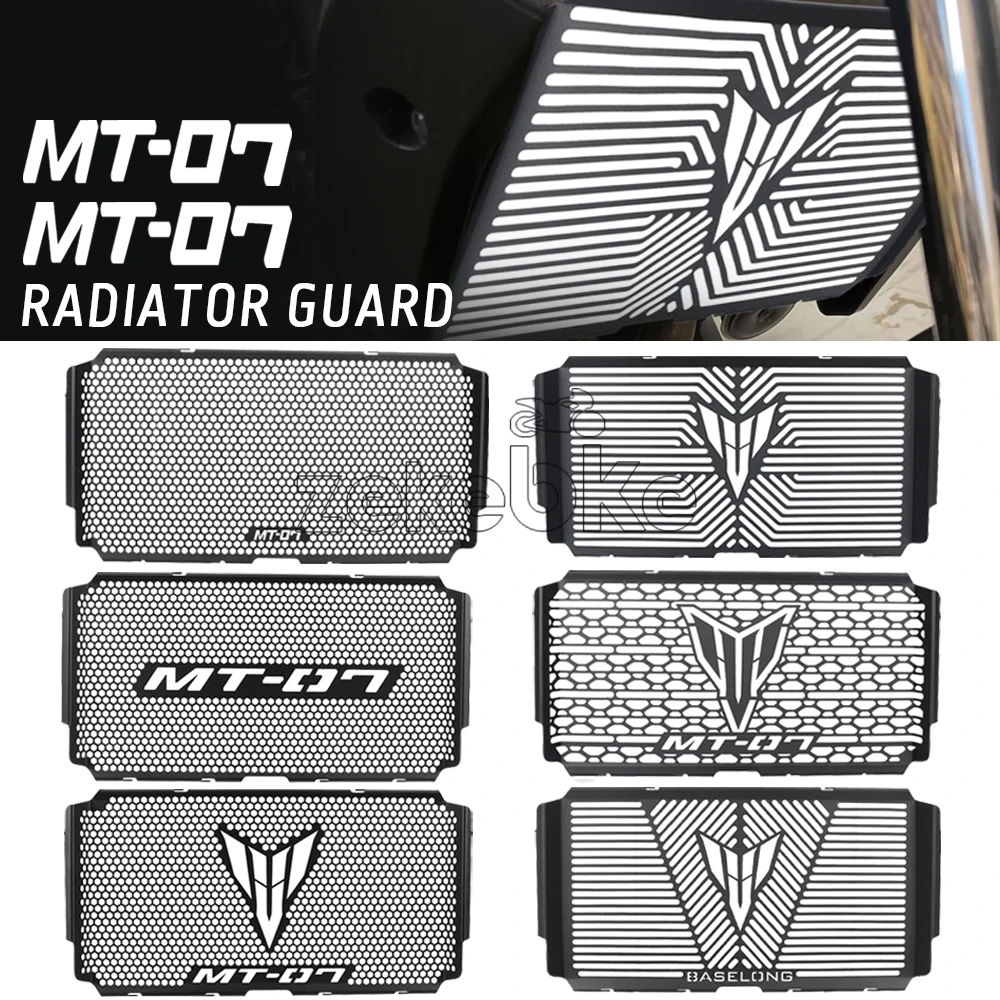 

Radiator Guard For yamaha MT-07 Y-AMT 2025 2026 2027 MT07 Anti-stone Insect Cooling Grille Cover MT mt07 Mesh Radiator Protector