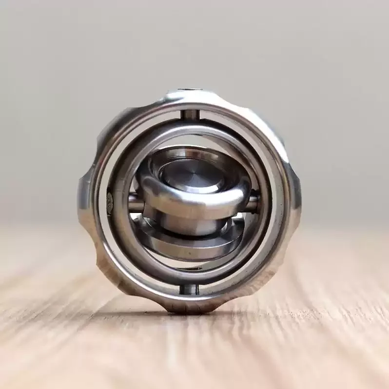 Mechanical Stainless steel EDC Gyroscope Fingertip Gyro Decompression Adult Toy Stress Fidget Spinner