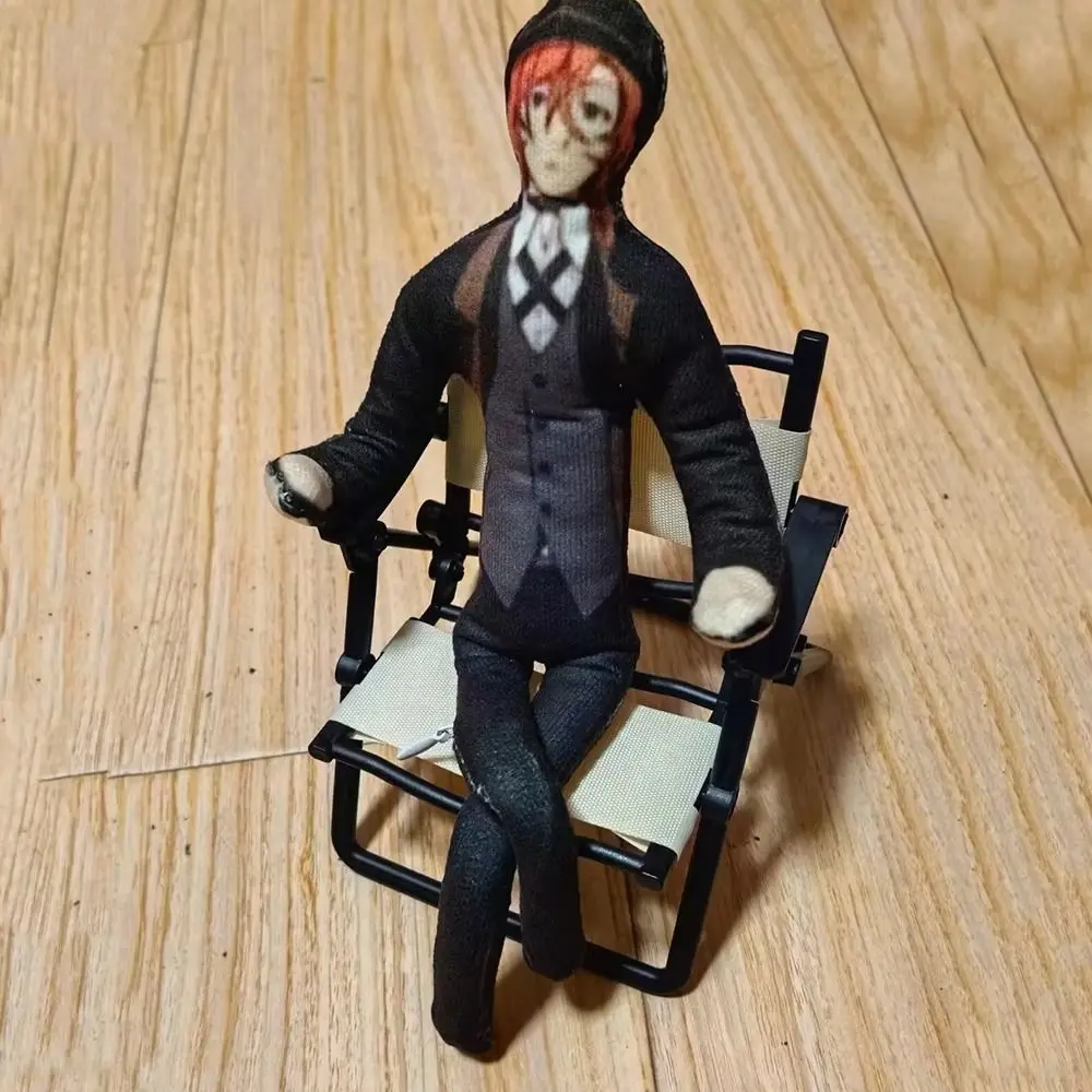 Anime Bungou chiens errants en peluche poupée jouet Osamu Dazai Atsushi Nakahara Chuya forme torsadée mignon doux en peluche poupée cadeaux d'anniversaire