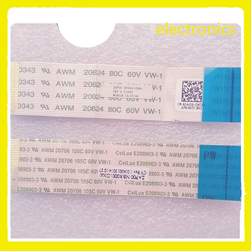 Cabo da placa do poder para Dell Alienware 13, R1, R2, série M13X, P/N, A14426, NBX0001O300, NBX000IO310