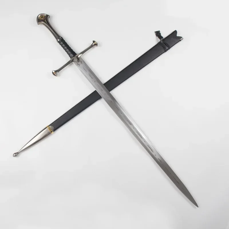 Metal Made Crafts 1:1 132cm Lord II Aragorn Narthil The Shards of Narsil Long Sword Stainless steel home decor collection model