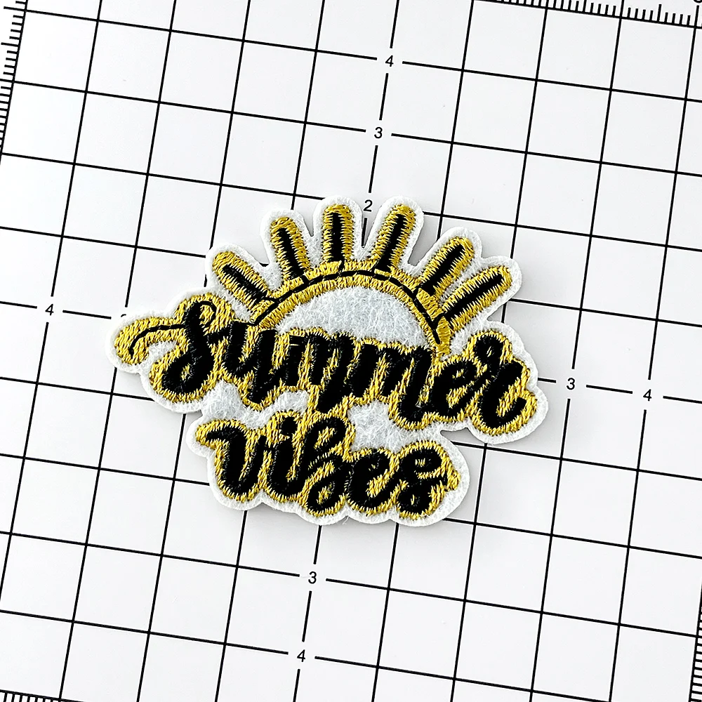 Summer Vibes Aufnäher: Bestick – Summer Clothing Vibes Bewertung und Preis