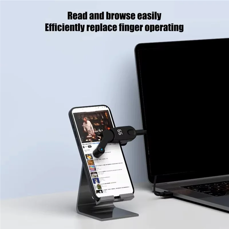 AA08-Screen Auto Clicker Screen Device Simulation Finger For Live Streaming Game Interaction