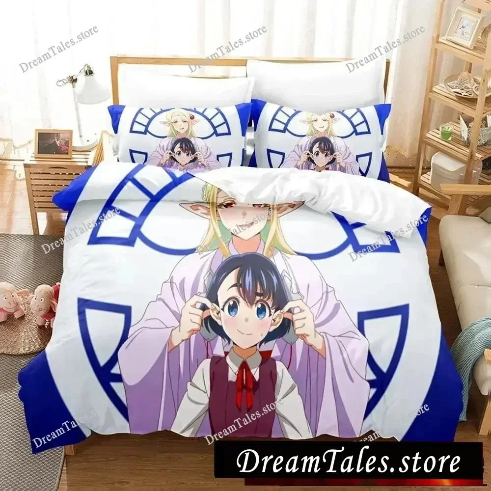 Home Textile Cartoons Koito Koganei & Elda Cover Duvet Cover Pillow Case Boy Girl Polyester Bedding Set King Queen Twin Size369