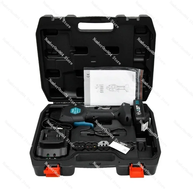 

EW-50X Electric Crimping Pliers Terminal Crimping Tool DC 18V/2Ah Rechargeable Crimping Pliers Bare Terminal Pliers