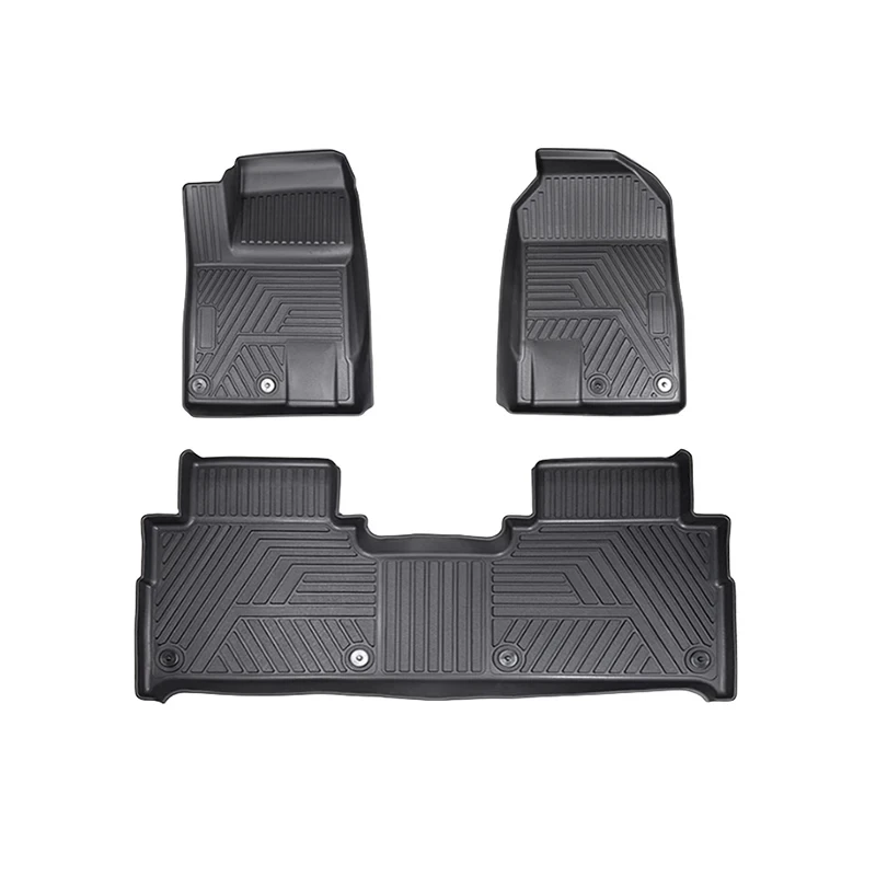 Car Fully Surrounded Floor Mats Fit for Jetour Traveller T2 2023 2024 2025 Special TPE Waterproof Floor Mats Car Accessories