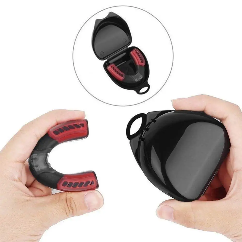 Mouth Guard Wear-resistant Teeth Protector for Boxing Sports Karate Taekwondo