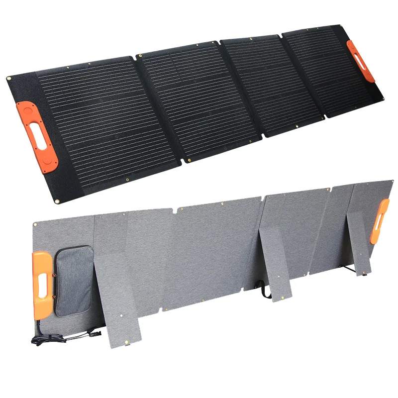 Outdoor Convenient Carrying Solar Charger 200 Watt Photovoltaic Power Panel High Power Solar Cells