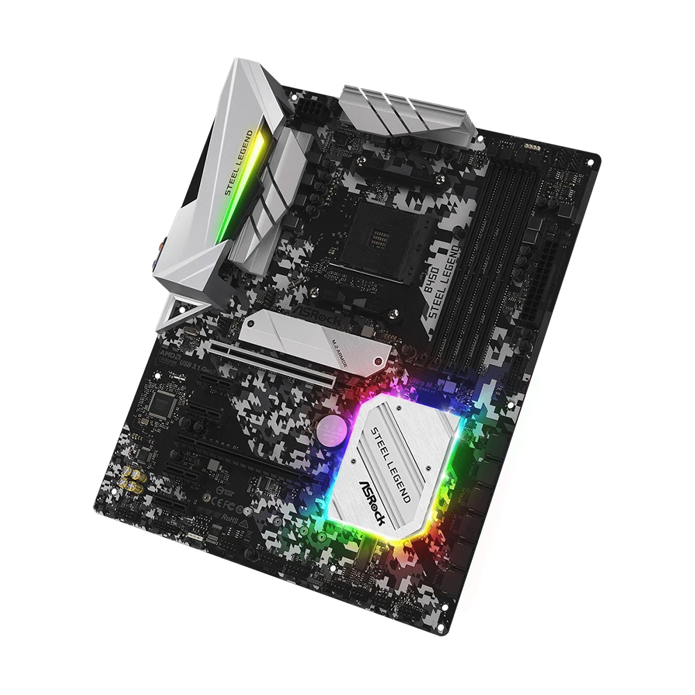 Asrock B450 Steel B450m Steel Legend Ryzen 3700x AsRock B450 Pro4