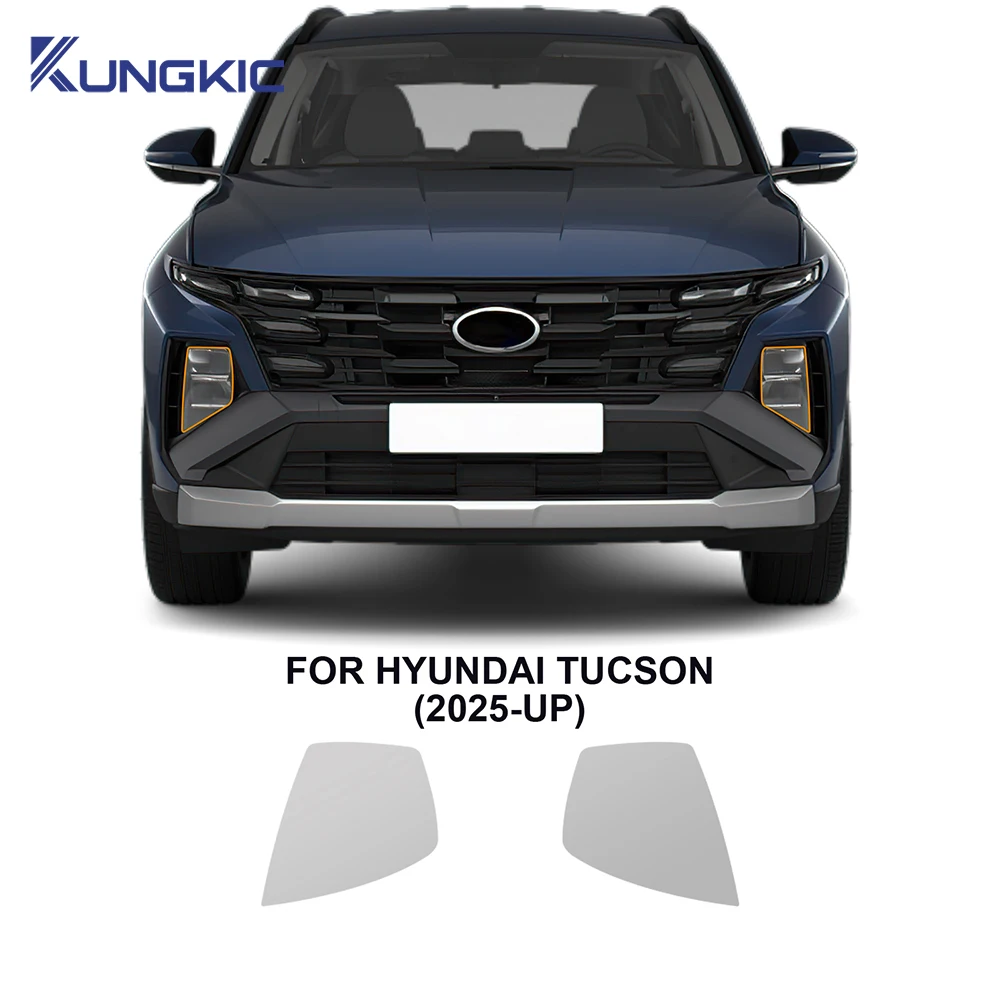 

Для Hyundai Tucson N Line 2025 автомобильные фары заднего вида B C стойки предварительно вырезанная наклейка защитная пленка для краски против царапин ТПУ прозрачный