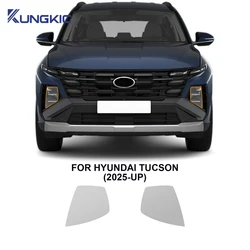 For Hyundai Tucson N Line 2025 Car Headlight Rearview B C Pillars Precut Sticker Paint Protection Film Anti-Scratch TPU Clear