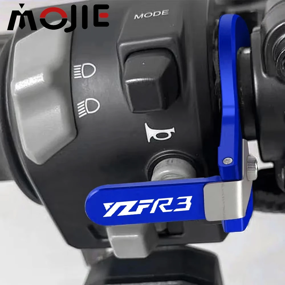 YZF R3 Motorcycle For YAMAHA YZFR3 YZF-R3 2015 - 2019 2020 2021 Switch Button Cover Horn Button Shell Extension Button Bracket