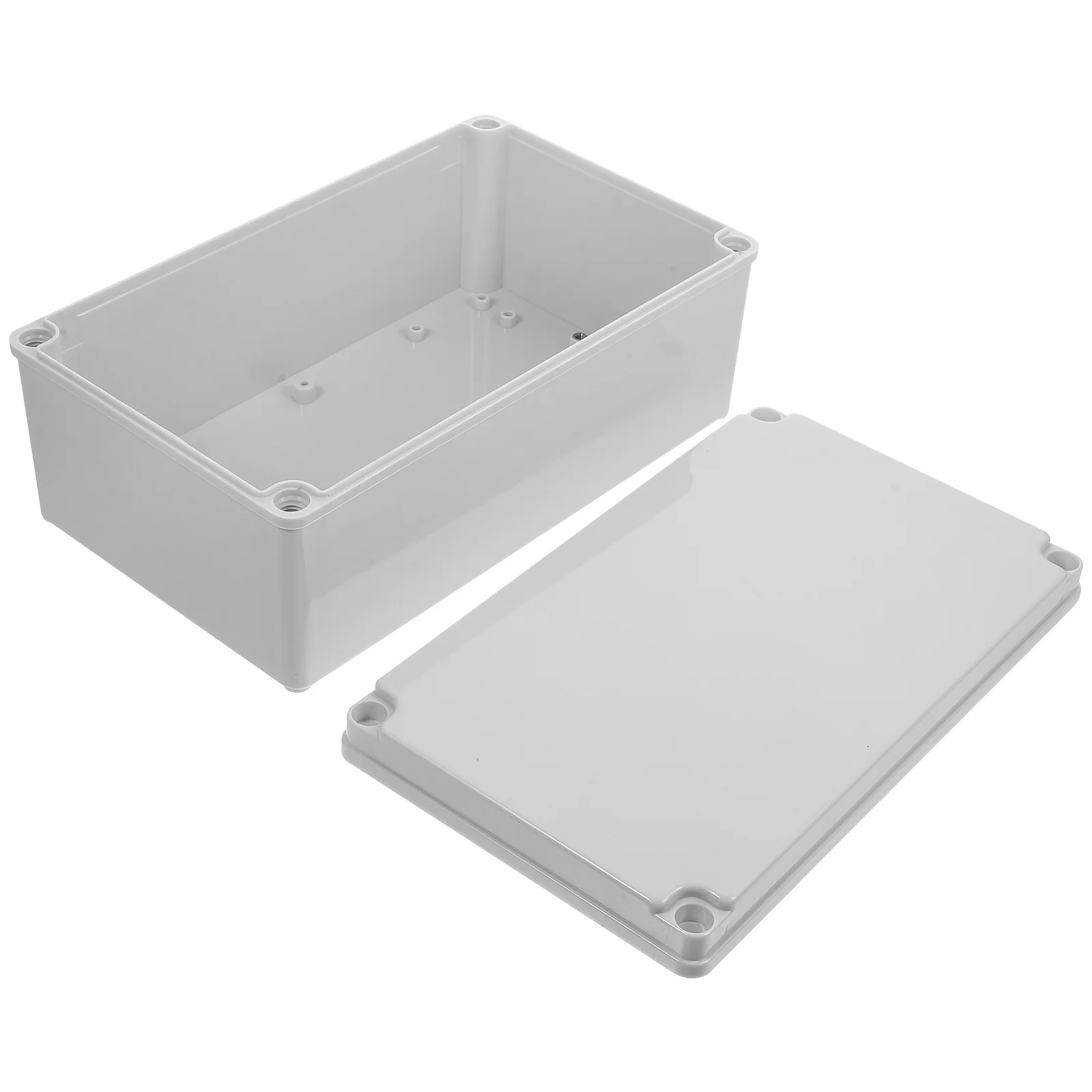 

ABS Waterproof Junction Box Plastic IP68 Electrical Enclosure for Indoor Outdoor Use White Waterproof Junction Box