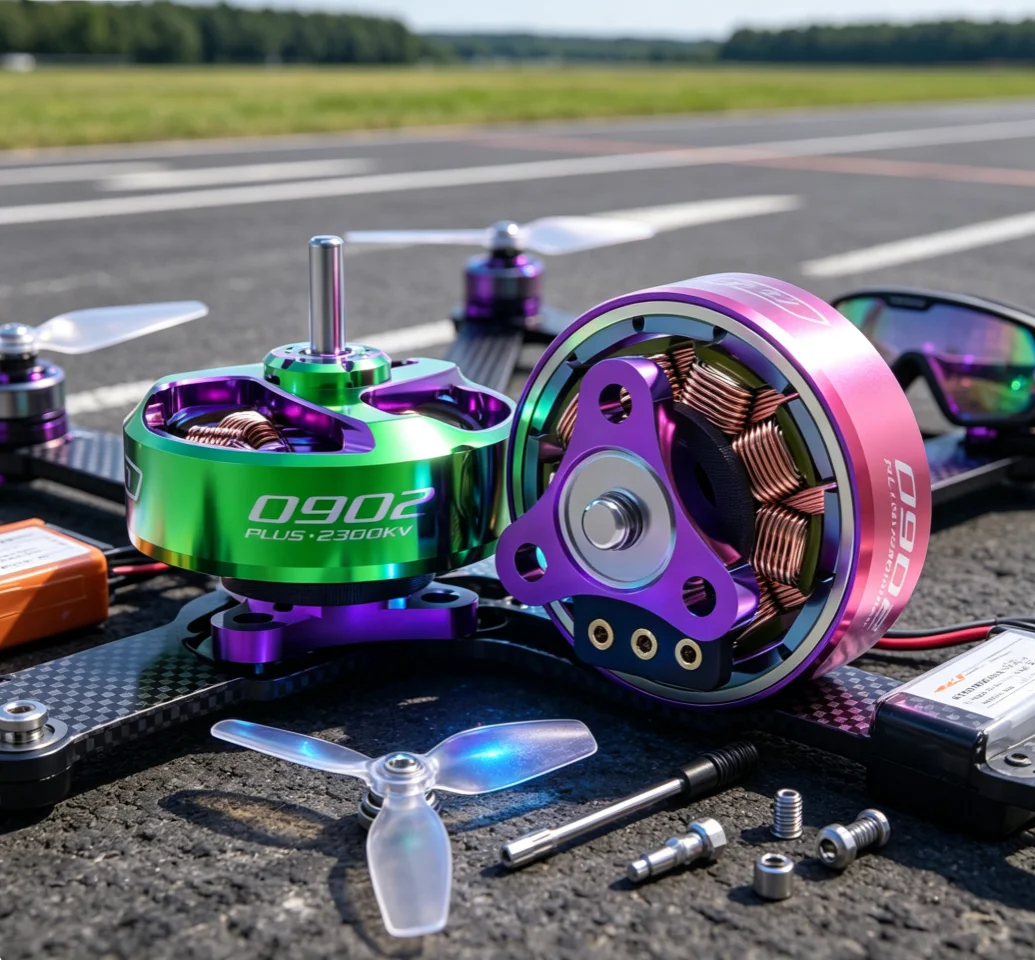 RCinpower EVO 0902 Brushless Motor 1S High KV Micro Motor for 75mm 85mm Tinywhoop Indoor FPV Racing Freestyle Drone