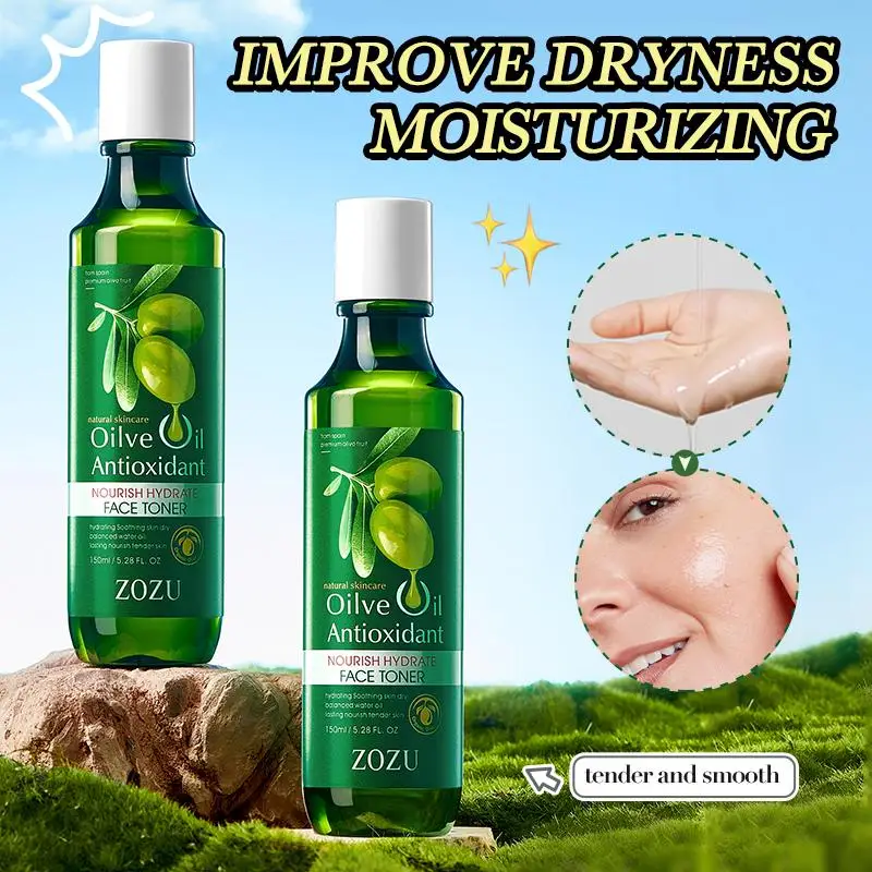 

ZOZU Moisturising And Nourishing Essence Water New Whitening And Brightening Olive Oil Toner Facial Care Essence Products