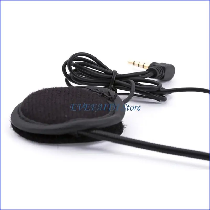 

124B Clip On Motorcycle Helmets Communication Gear with Ergonomic Earhook for