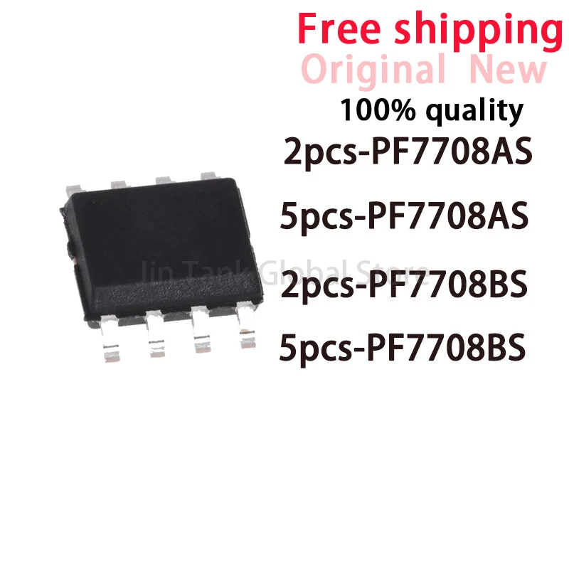 (2-5piece)100% New PF7708AS PF7708BS sop-8 Chipset