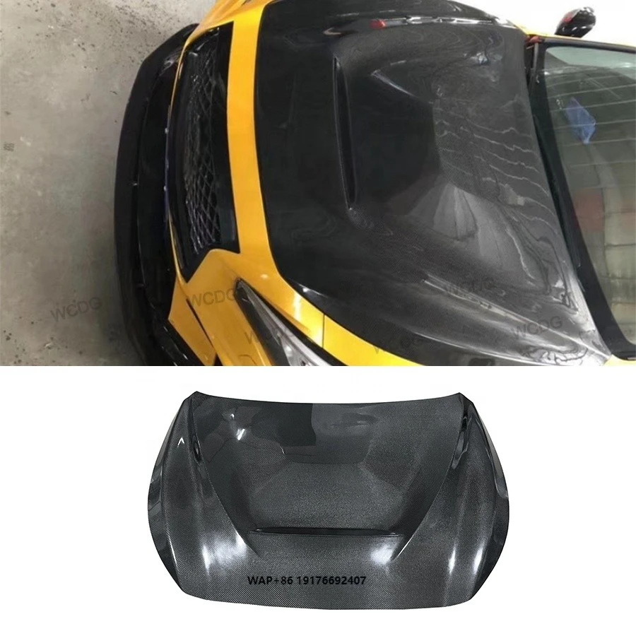 

High Quality GTS Style Carbon Fiber Front Bumper Hood Engine Bonnet Cover forInfiniti Q50/Q50S New Condition Auto Bodykit