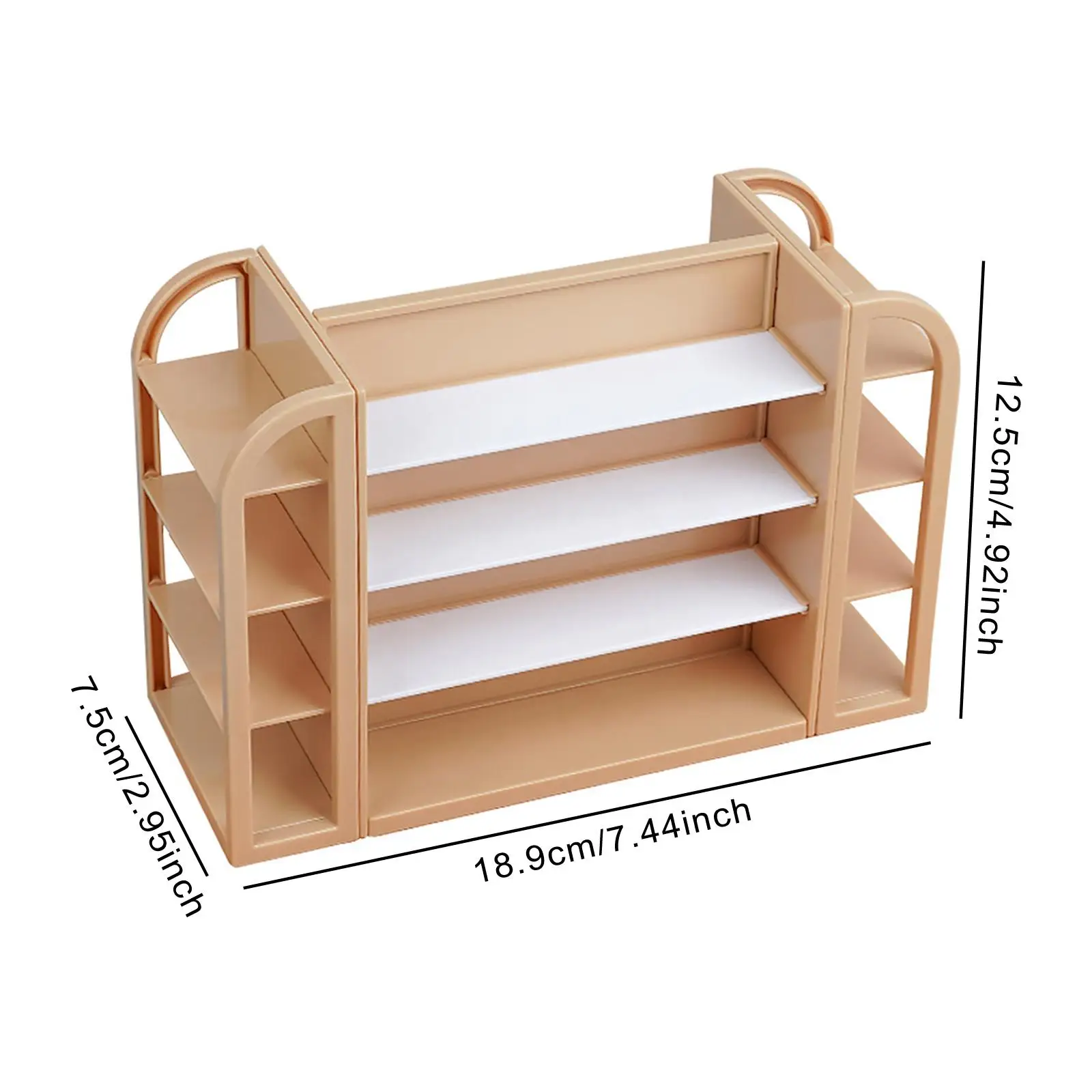 Miniature Shop Storage Shelf Model Sand Table Decoration Display Cabinet Miniature Decor Storage Rack Miniature Dollhouse Shelf