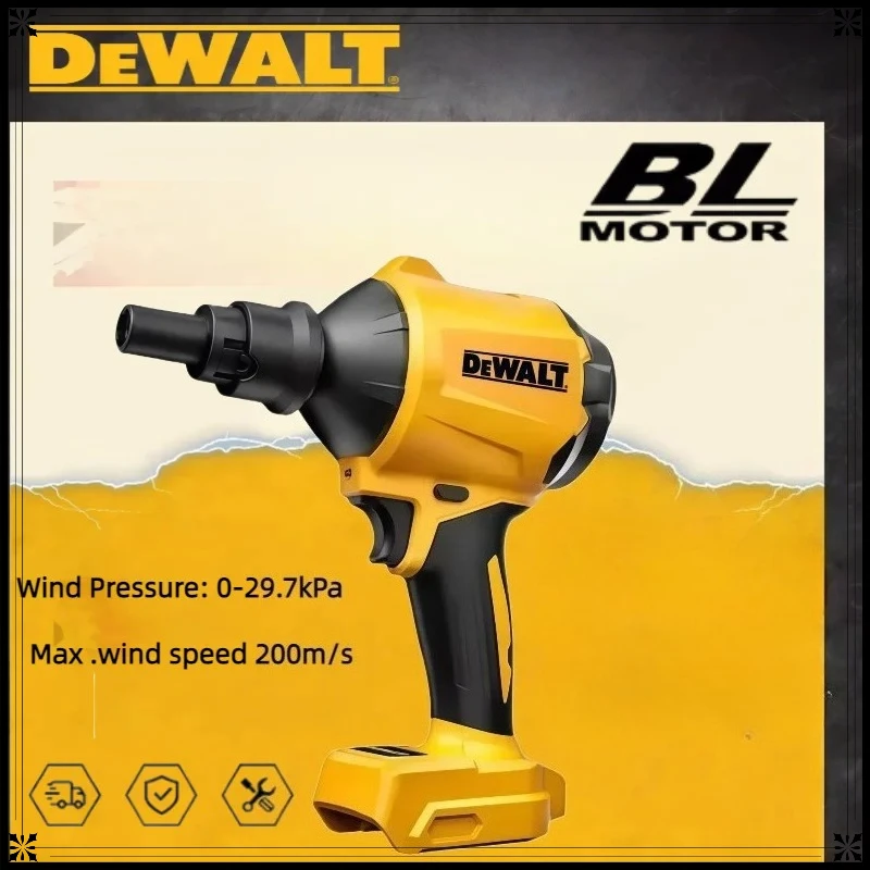 

Dewalt Brushless Air Blower Cordless Air Dust Removal Gun Tool With Nozzle Multifunction Dusting Machine Inflator Tool