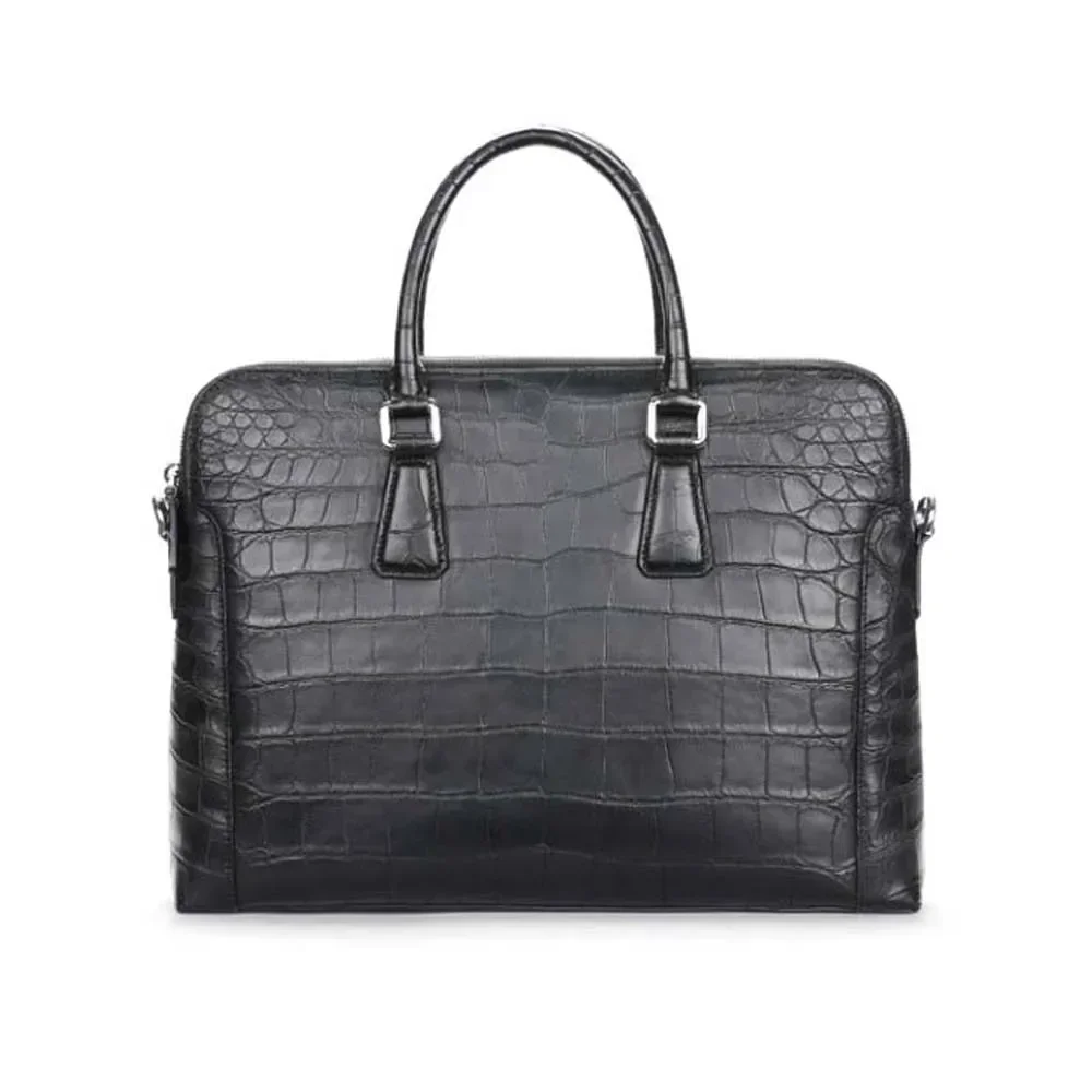 madun crocodile bag men briefcase  male  business  handbag fashion men handbag